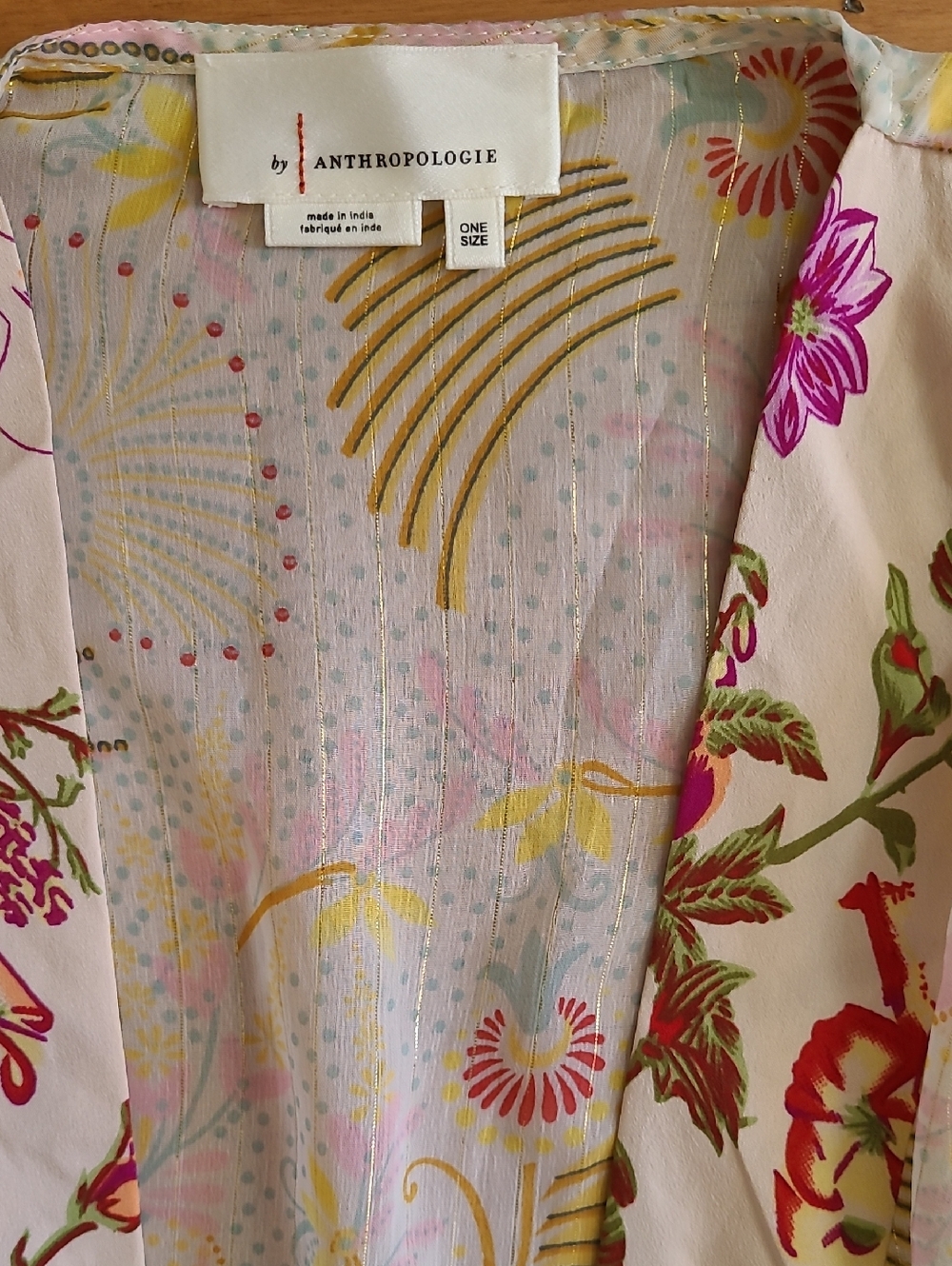 Anthropologie Dani Floral Kimono - Picture 3 of 6